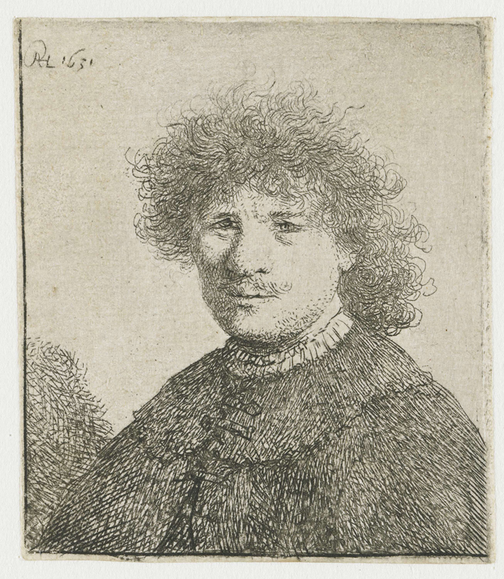  伦勃朗·梵·莱茵 Rembrandt van Rijn——自画像12
